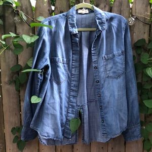 CLOTH & STONE Soft Denim Shirt